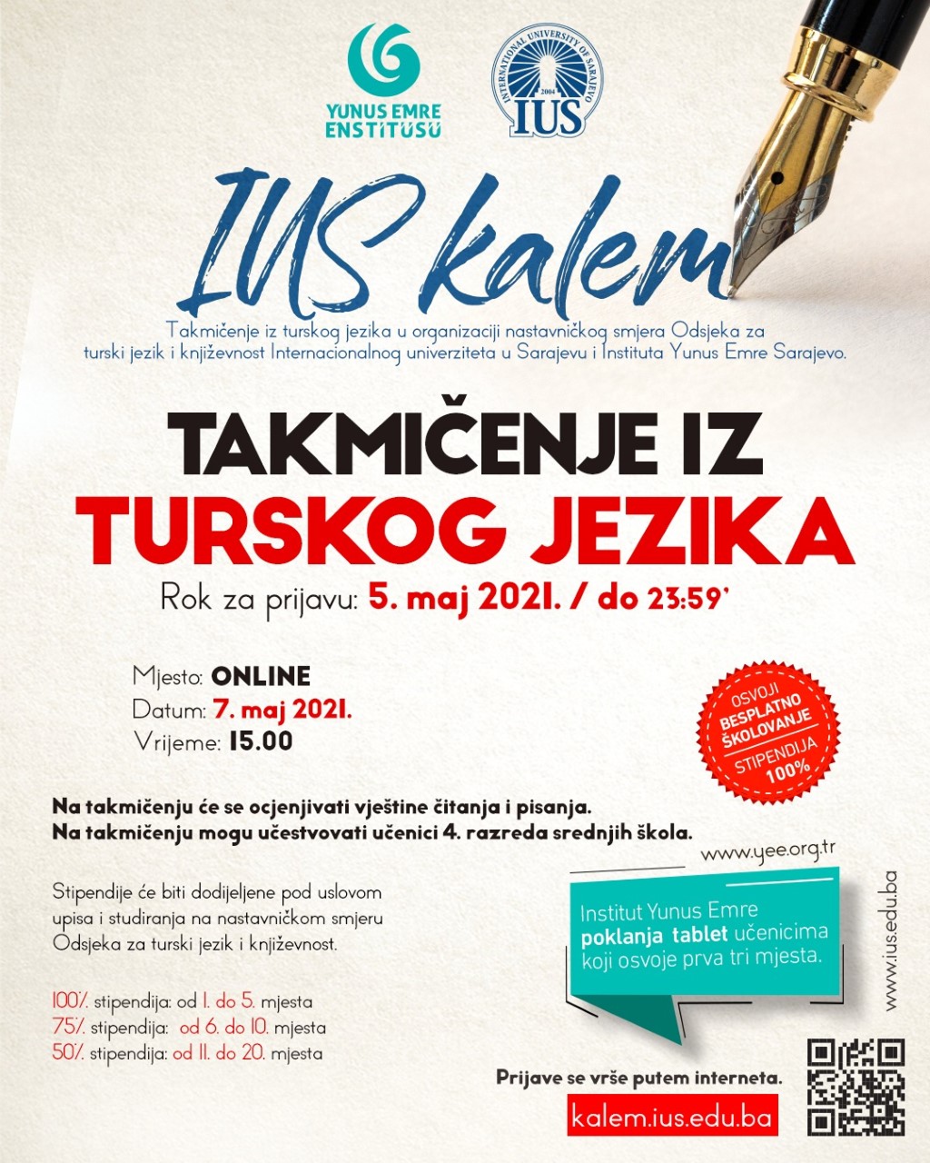 IUS Kalem - takmičenje iz turskog jezika