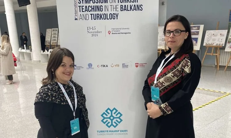 IUS TLT Profesörleri 3. Uluslararası Balkanlarda Türkçe Öğretimi ve Türkoloji Sempozyumuna Katılıyor