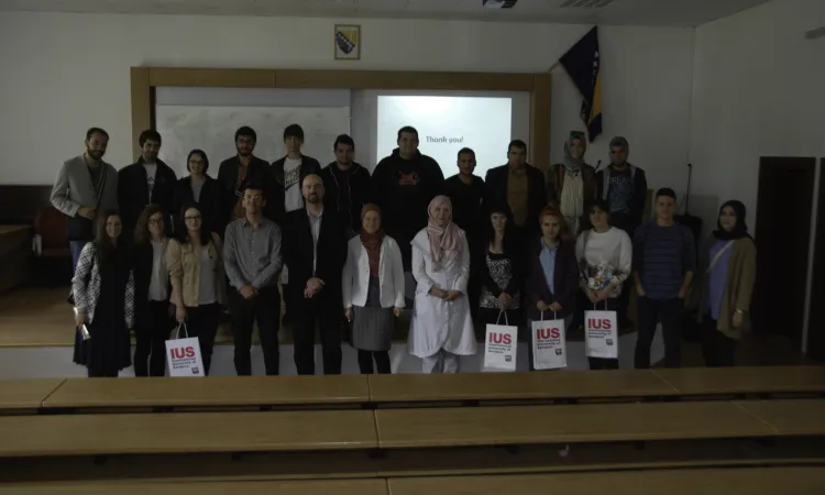 The ELIT professors and students visited University in Mostar
