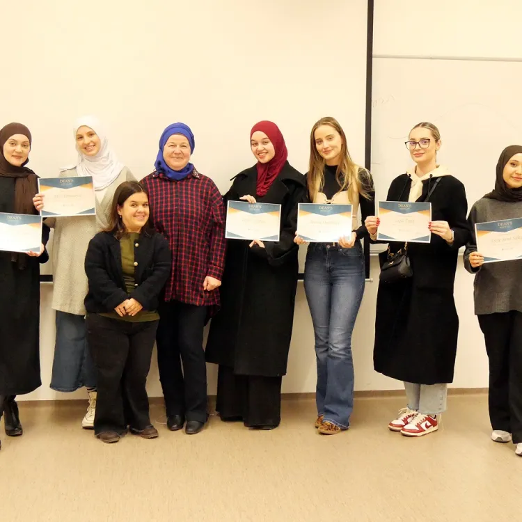 FEDU Honors Outstanding Students with Dean’s Honor List Certificates