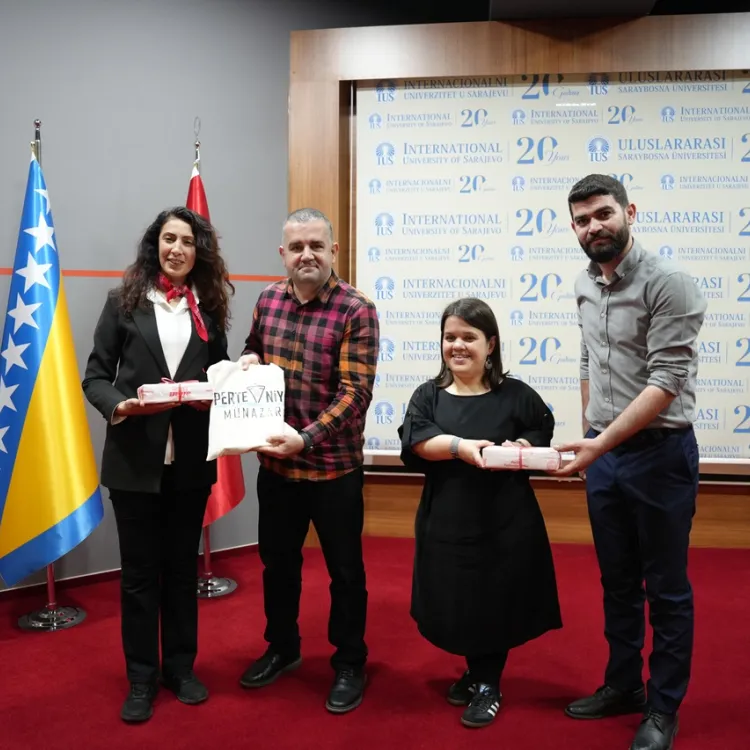 IUS Welcomes High School Students from Sarajevo and Istanbul for Educational Visit